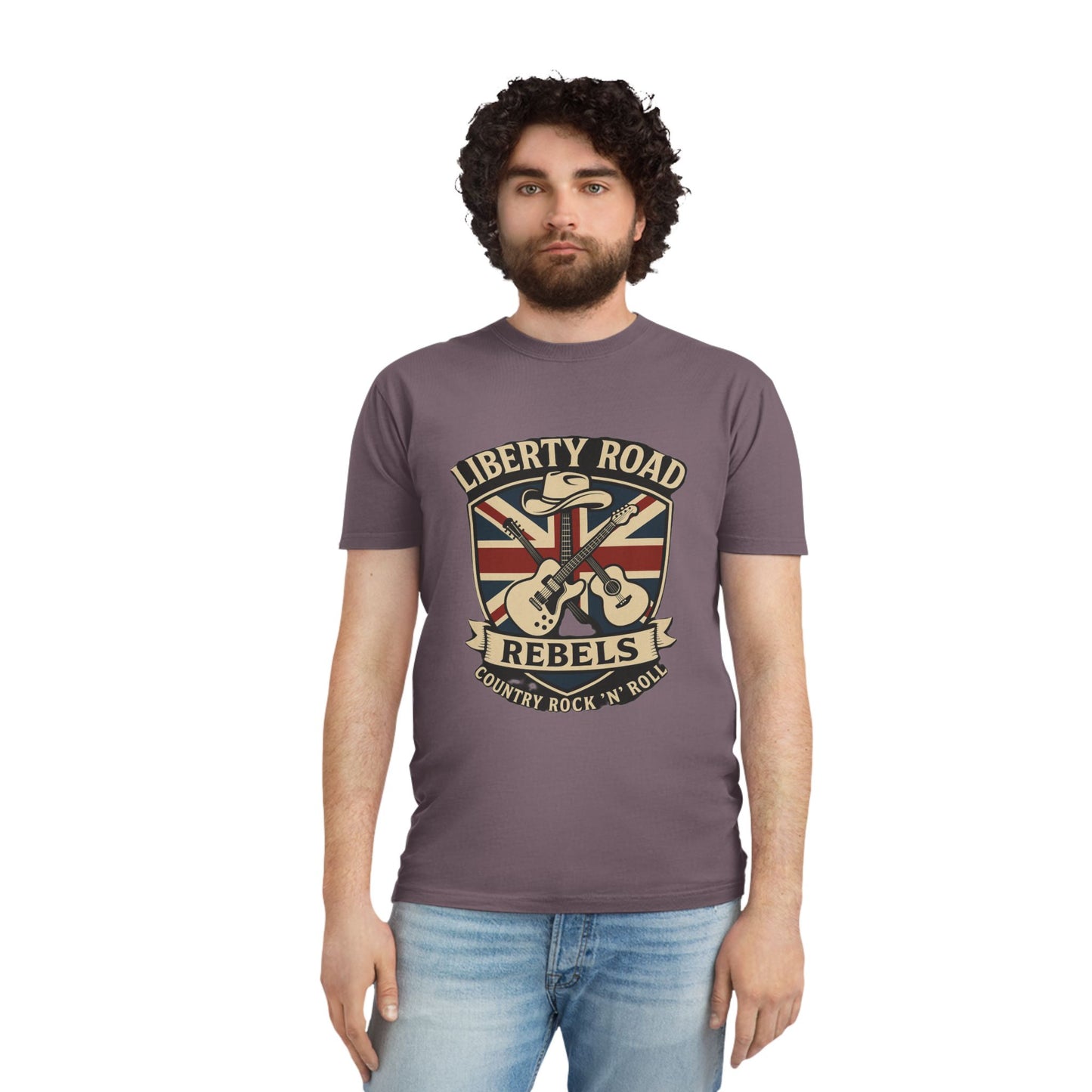 Liberty Road Rebels Britannia Unisex T-Shirt Vintage Tee