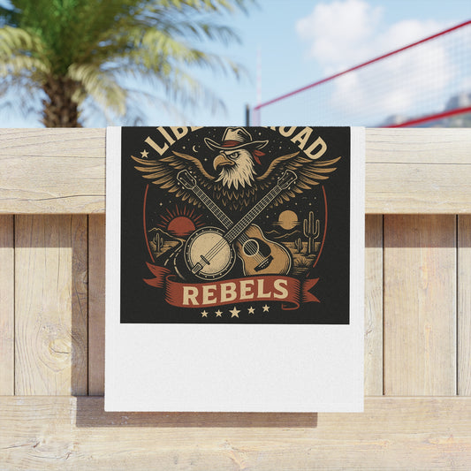Liberty Road Rebels Vintage Americana Style Beach Towels