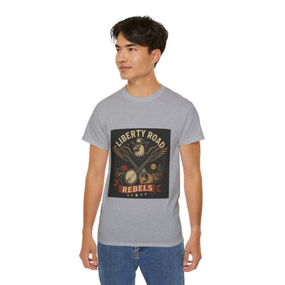 Liberty Road Rebels Vintage Americana Style Unisex Tee T-Shirt