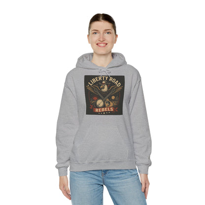 Liberty Road Rebels Vintage Americana Style Sweatshirt Unisex Hoodie