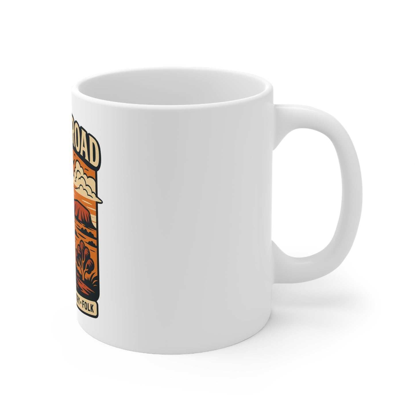 Liberty Road Rebels Australiana Coffee Mug 11oz 15oz