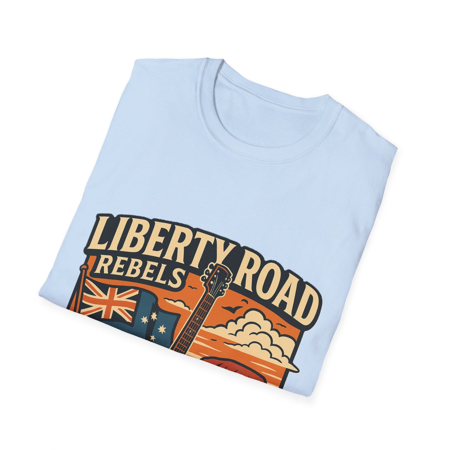 Liberty Road Rebels Australiana T-Shirt Unisex Graphic Tee