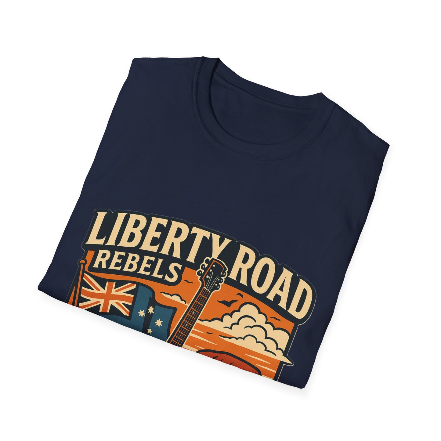 Liberty Road Rebels Australiana T-Shirt Unisex Graphic Tee