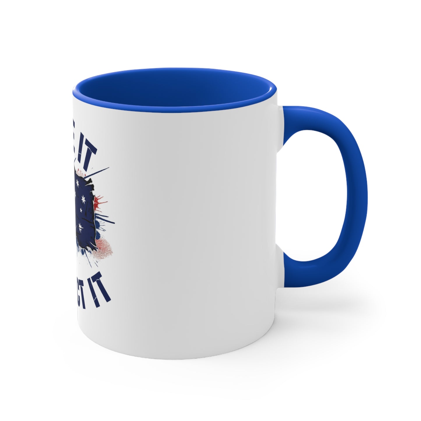 Raise It Respect It Australian Flag Colorful Accent Coffee Mug