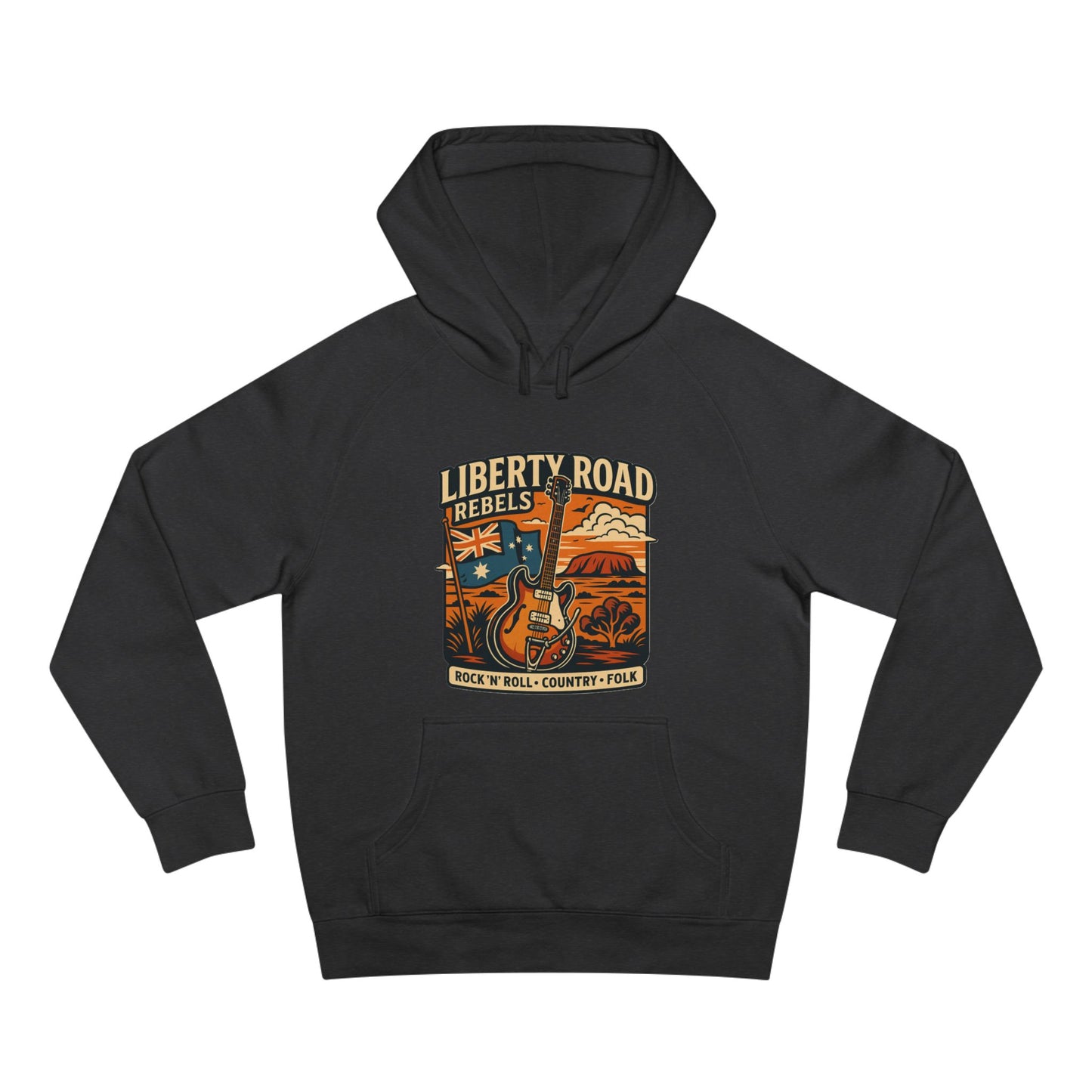 Liberty Road Rebels Vintage Australiana Hoodie