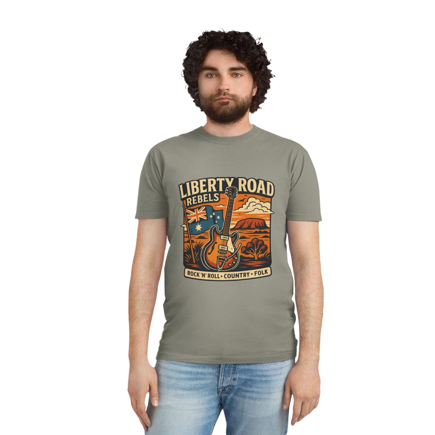Liberty Road Rebels Australiana Unisex Tee T-Shirt