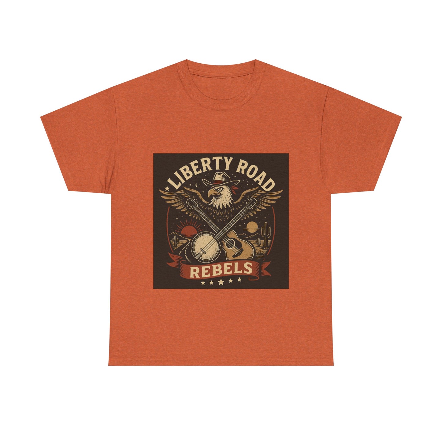 Liberty Road Rebels Vintage Americana Style Tee Unisex T-Shirt