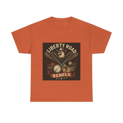 Liberty Road Rebels Vintage Americana Style Tee Unisex T-Shirt