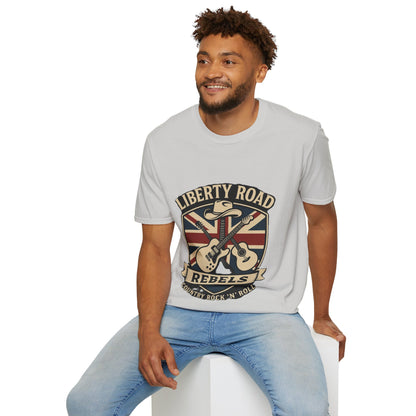 Liberty Road Rebels Britannia T-Shirt  Unisex Softstyle Tee