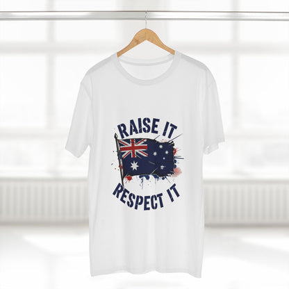 Raise It Respect It Australian Pride Tee T-Shirt