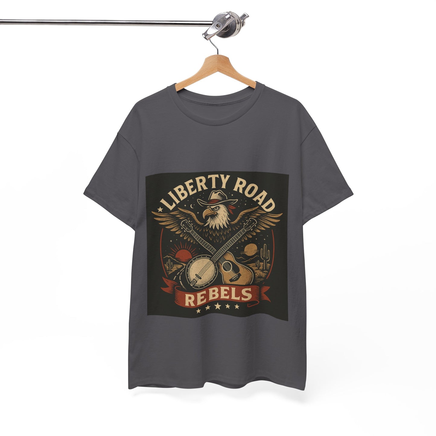 Liberty Road Rebels Vintage Americana Style Tee Unisex T-Shirt