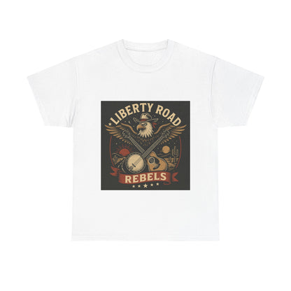 Liberty Road Rebels Vintage Americana Style Tee Unisex T-Shirt