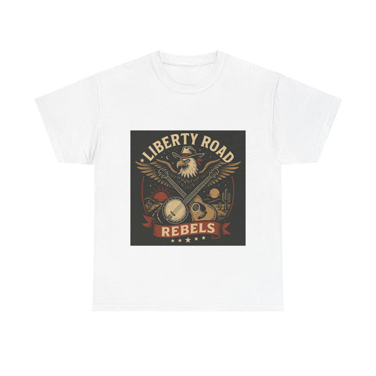 Liberty Road Rebels Vintage Americana Style Tee Unisex T-Shirt