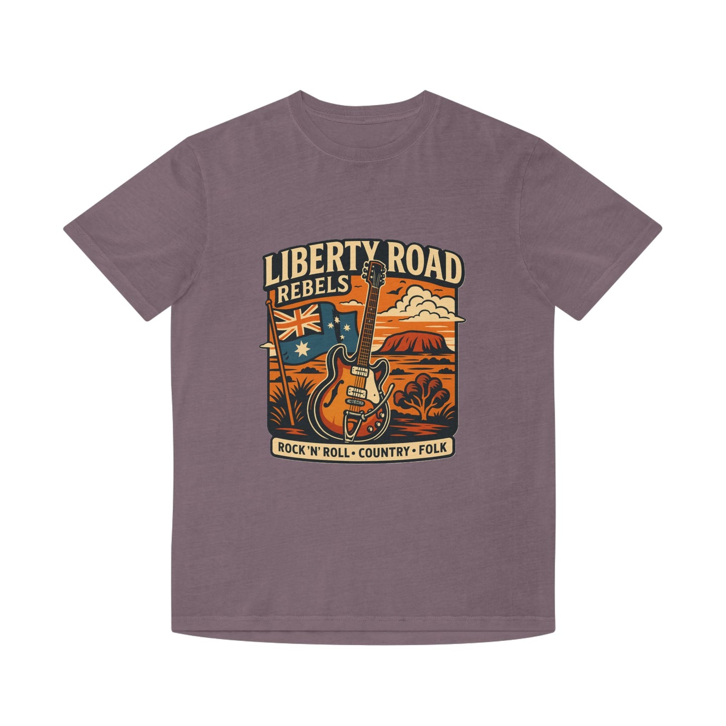 Liberty Road Rebels Australiana Unisex Tee T-Shirt