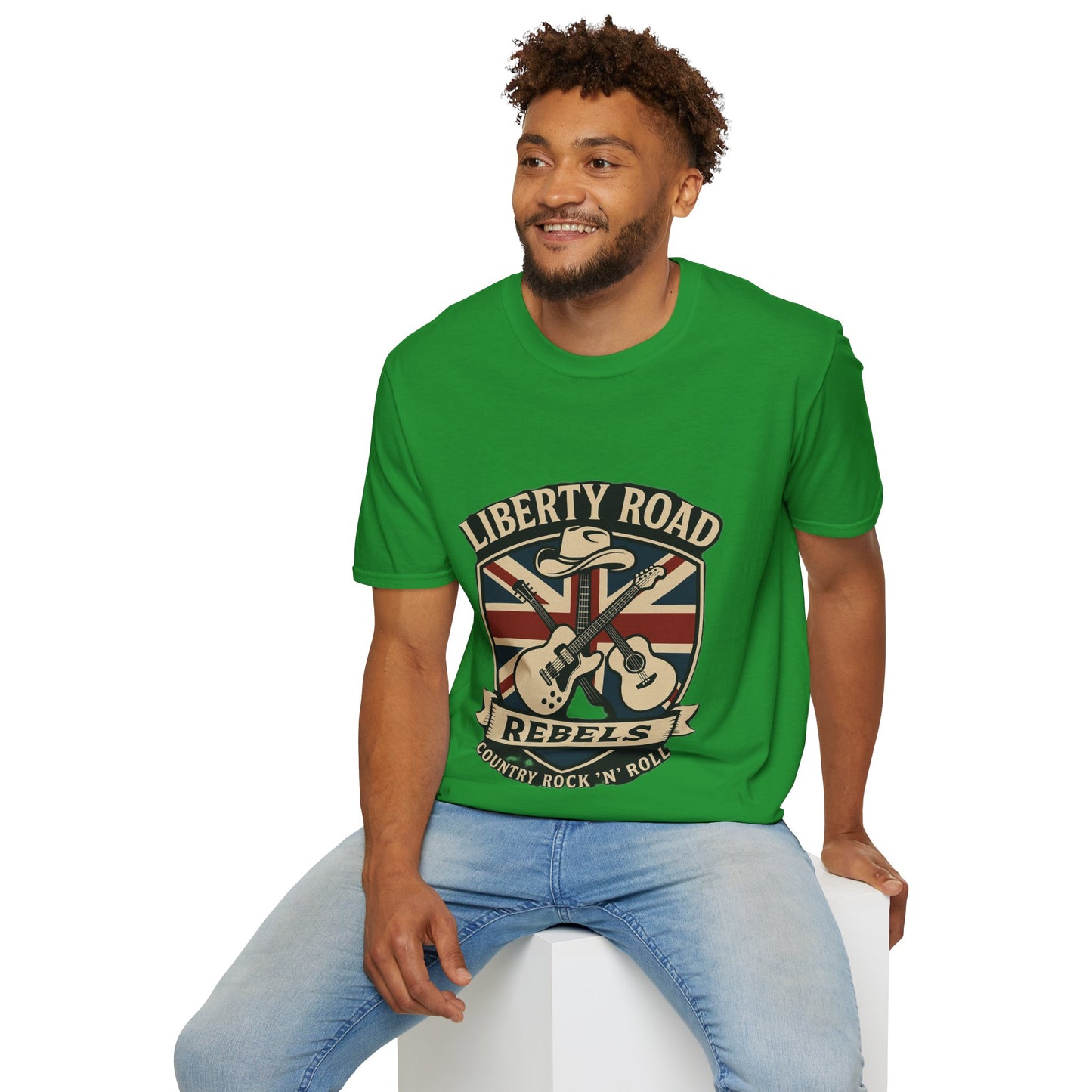 Liberty Road Rebels Britannia T-Shirt  Unisex Softstyle Tee