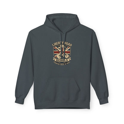 Liberty Road Rebels Britannia Fleece Hoodie Unisex Sweatshirt