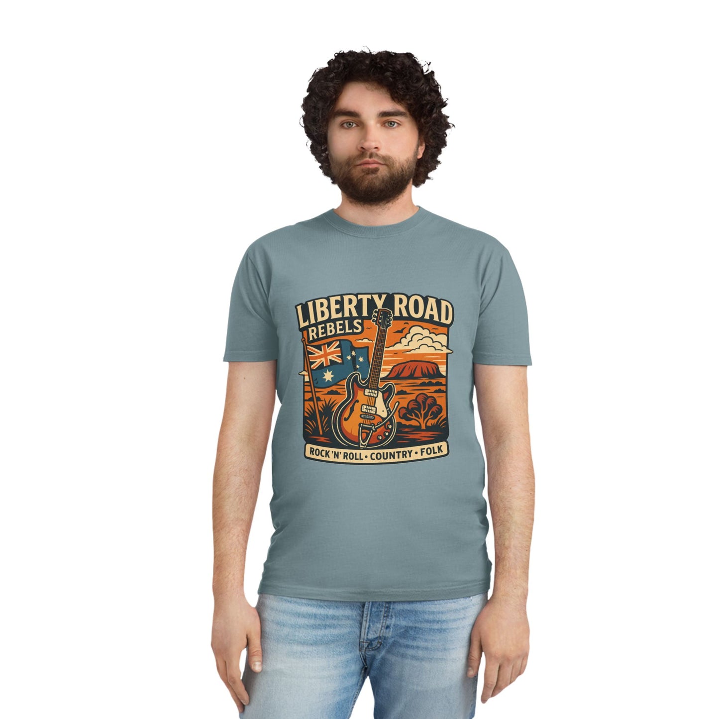 Liberty Road Rebels Australiana Unisex Tee T-Shirt