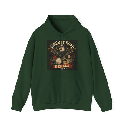 Liberty Road Rebels Vintage Americana Style Sweatshirt Unisex Hoodie