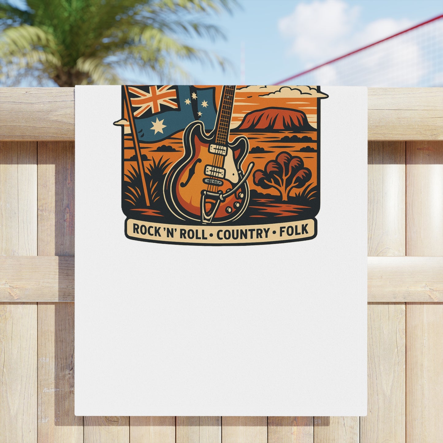 Liberty Road Rebels Australiana Beach Towels