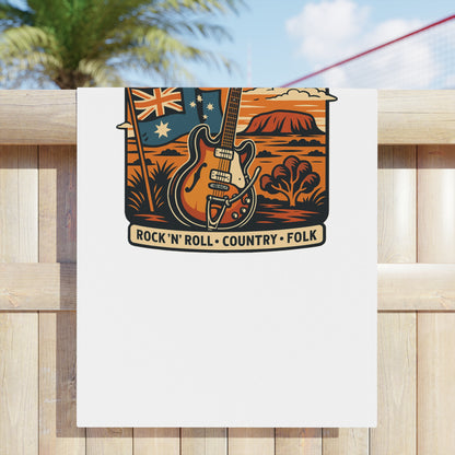 Liberty Road Rebels Australiana Beach Towels