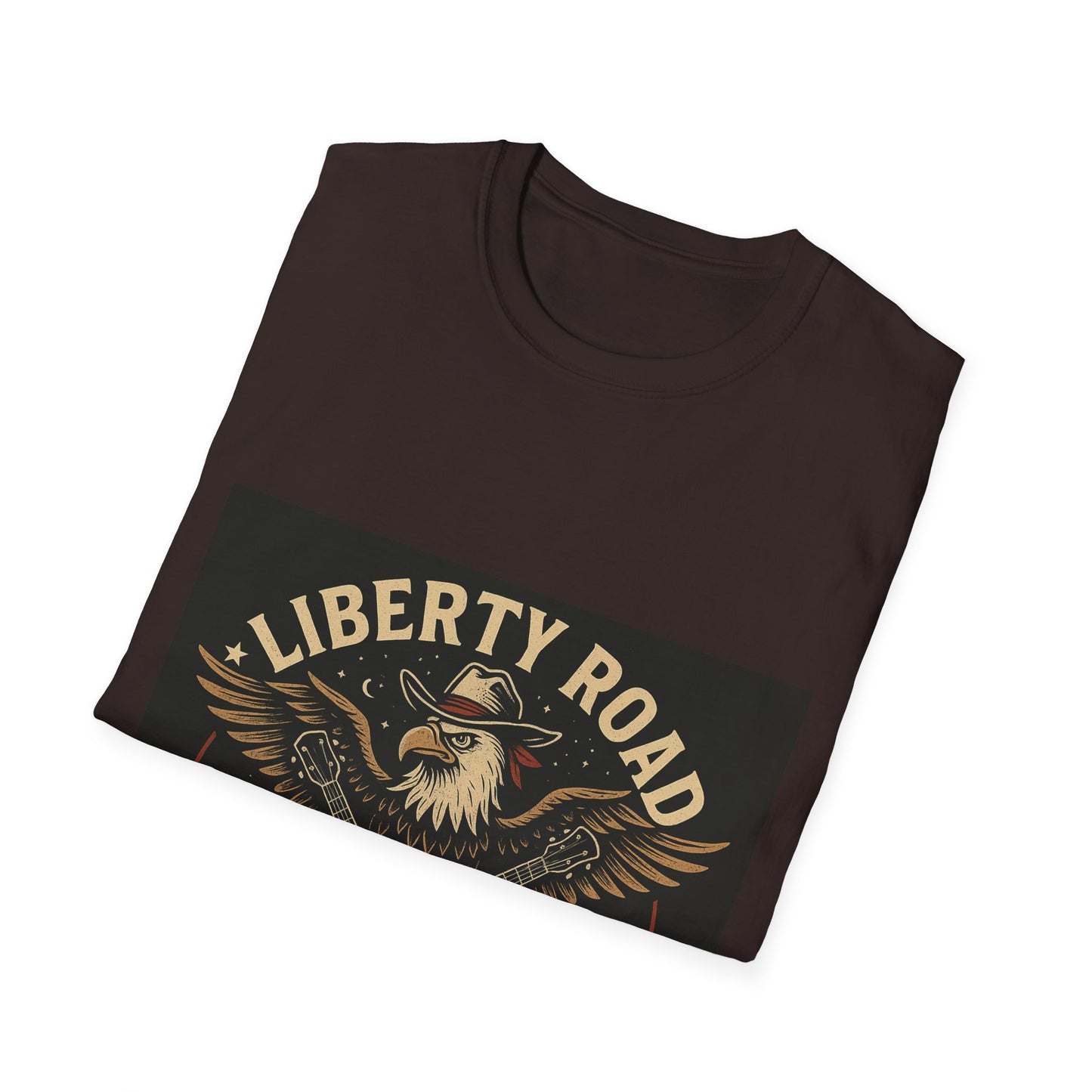 Liberty Road Rebels Vintage Americana Style T-Shirt