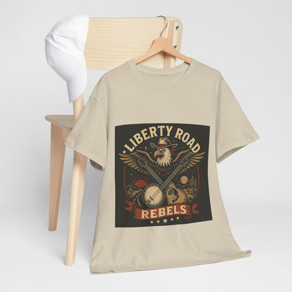 Liberty Road Rebels Vintage Americana Style Tee Unisex T-Shirt