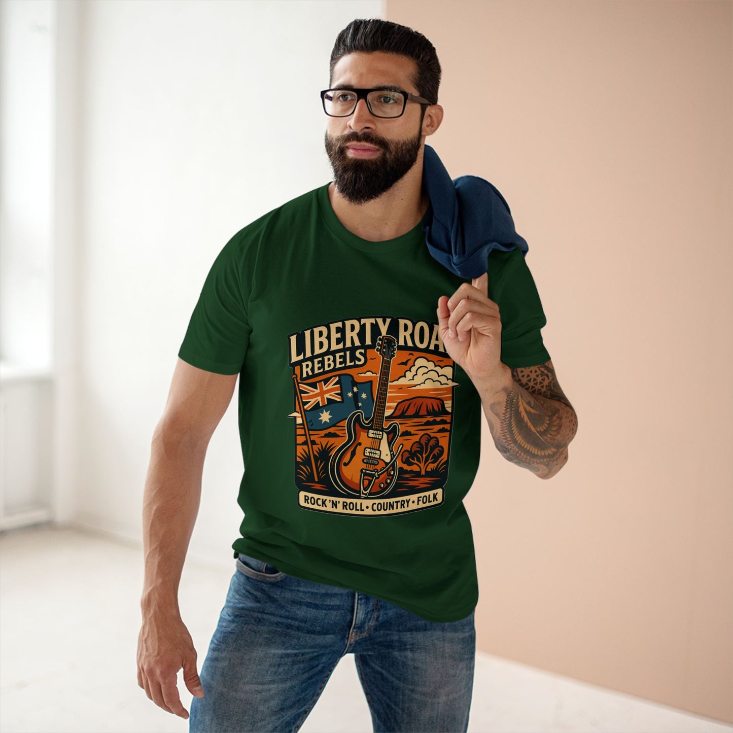 Liberty Road Rebels Vintage Australiana T-Shirt