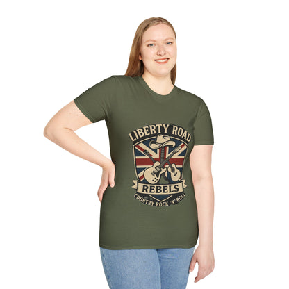 Liberty Road Rebels Britannia T-Shirt  Unisex Softstyle Tee
