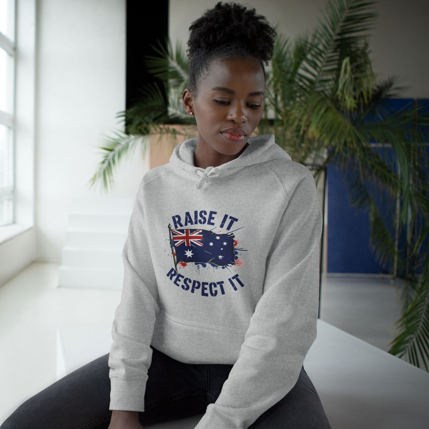 Raise It Respect It Australian Pride Hoodie