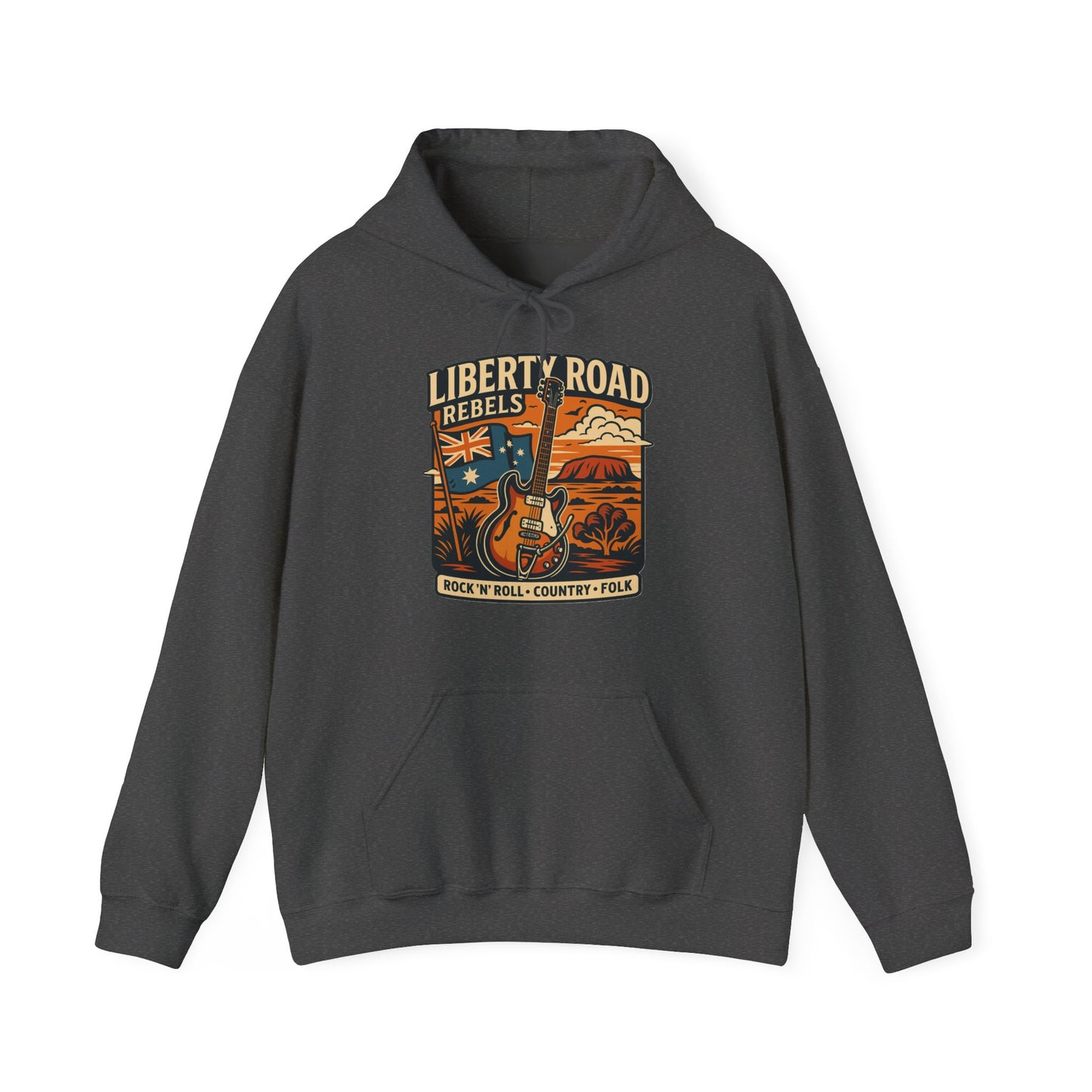 Liberty Road Rebels Australiana Hoodie