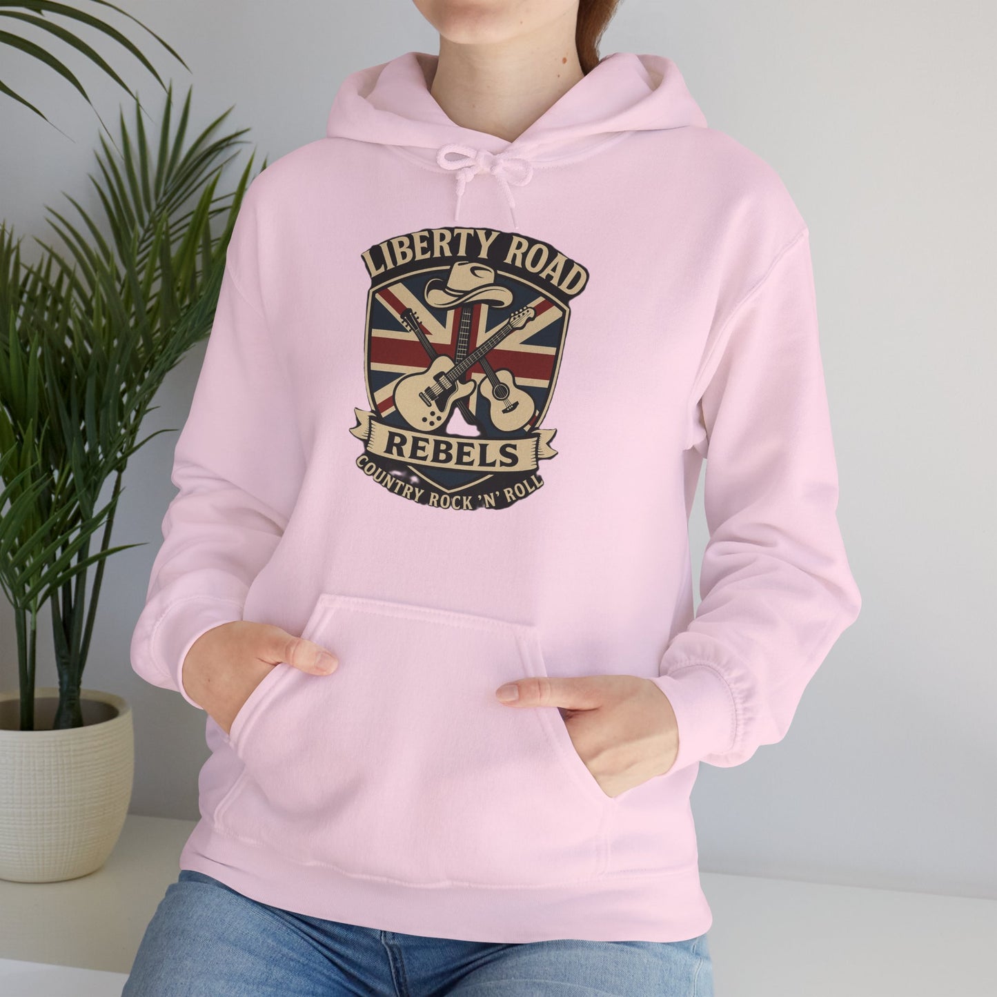 Liberty Road Rebels Britannia Hoodie Unisex Sweatshirt