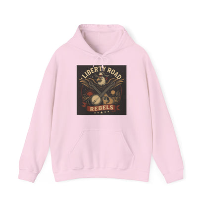 Liberty Road Rebels Vintage Americana Style Sweatshirt Unisex Hoodie