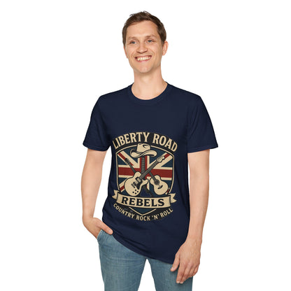 Liberty Road Rebels Britannia T-Shirt  Unisex Softstyle Tee