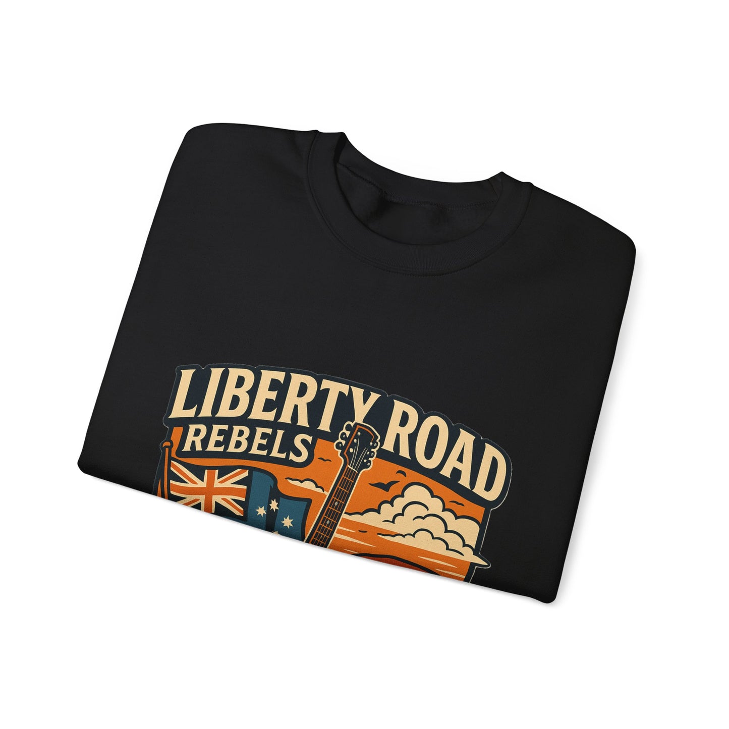 Liberty Road Rebels Australiana Cozy Crewneck Sweatshirt