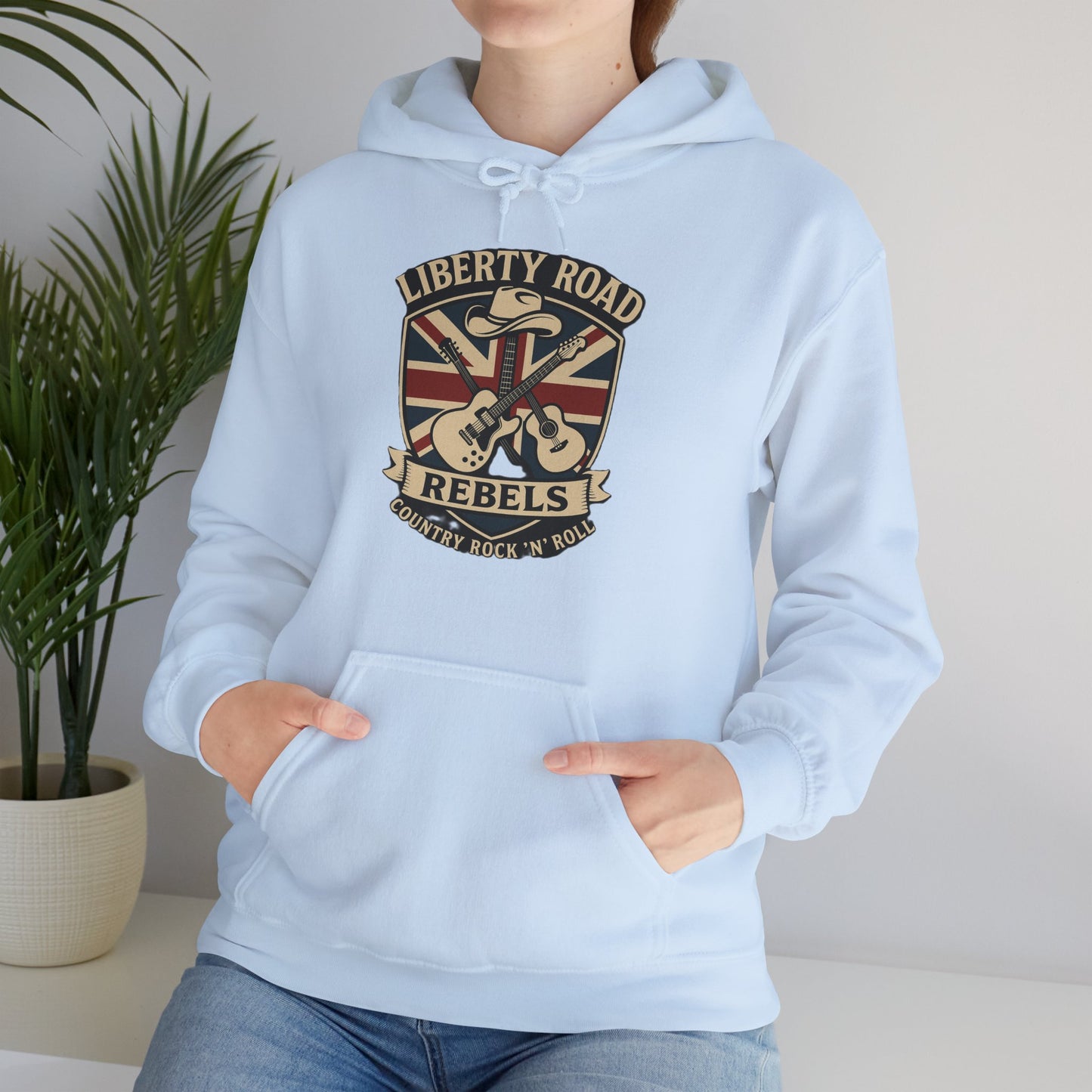 Liberty Road Rebels Britannia Hoodie Unisex Sweatshirt