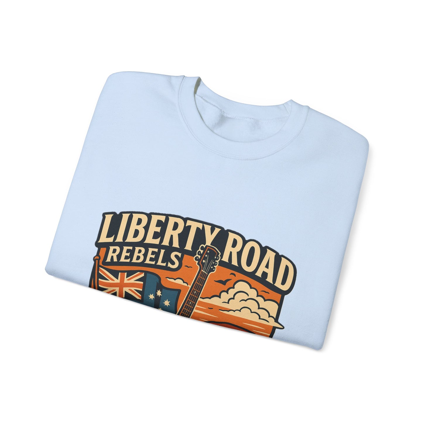 Liberty Road Rebels Australiana Cozy Crewneck Sweatshirt