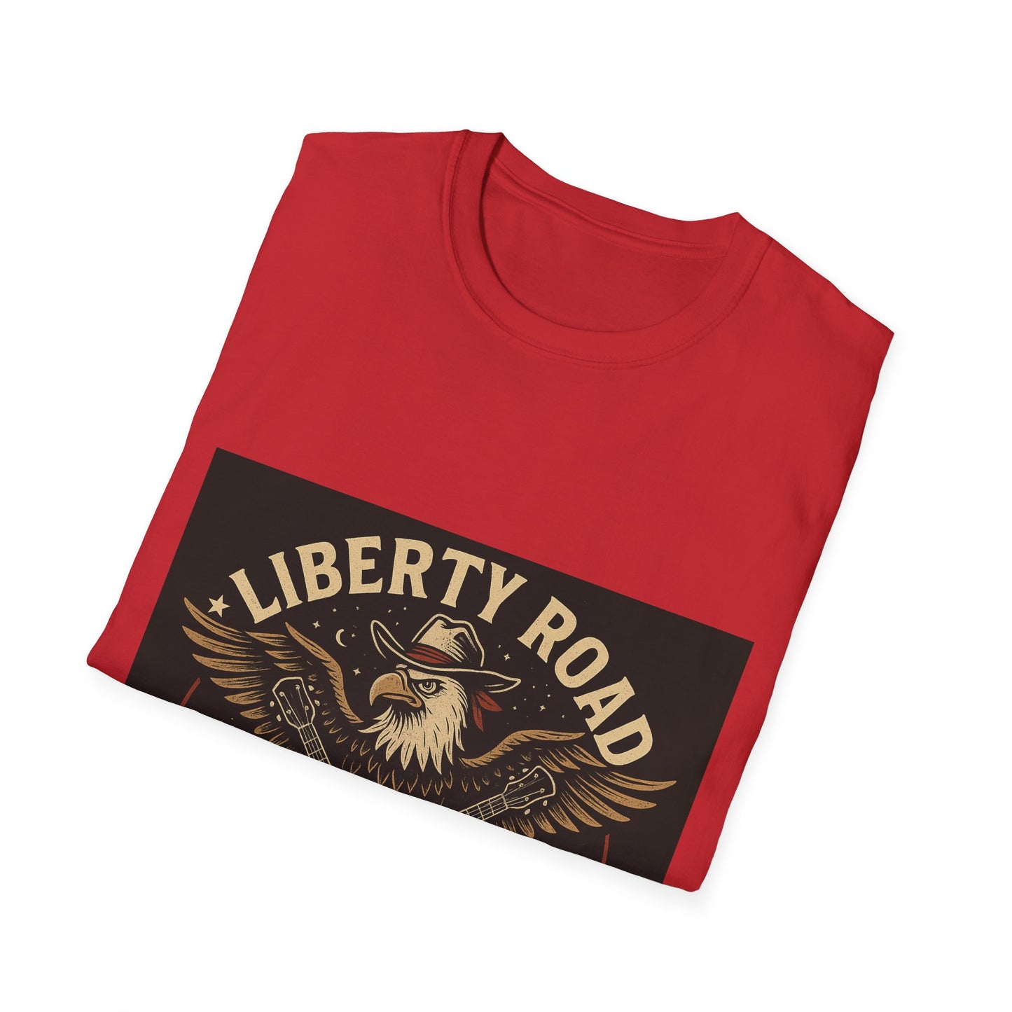 Liberty Road Rebels Vintage Americana Style T-Shirt