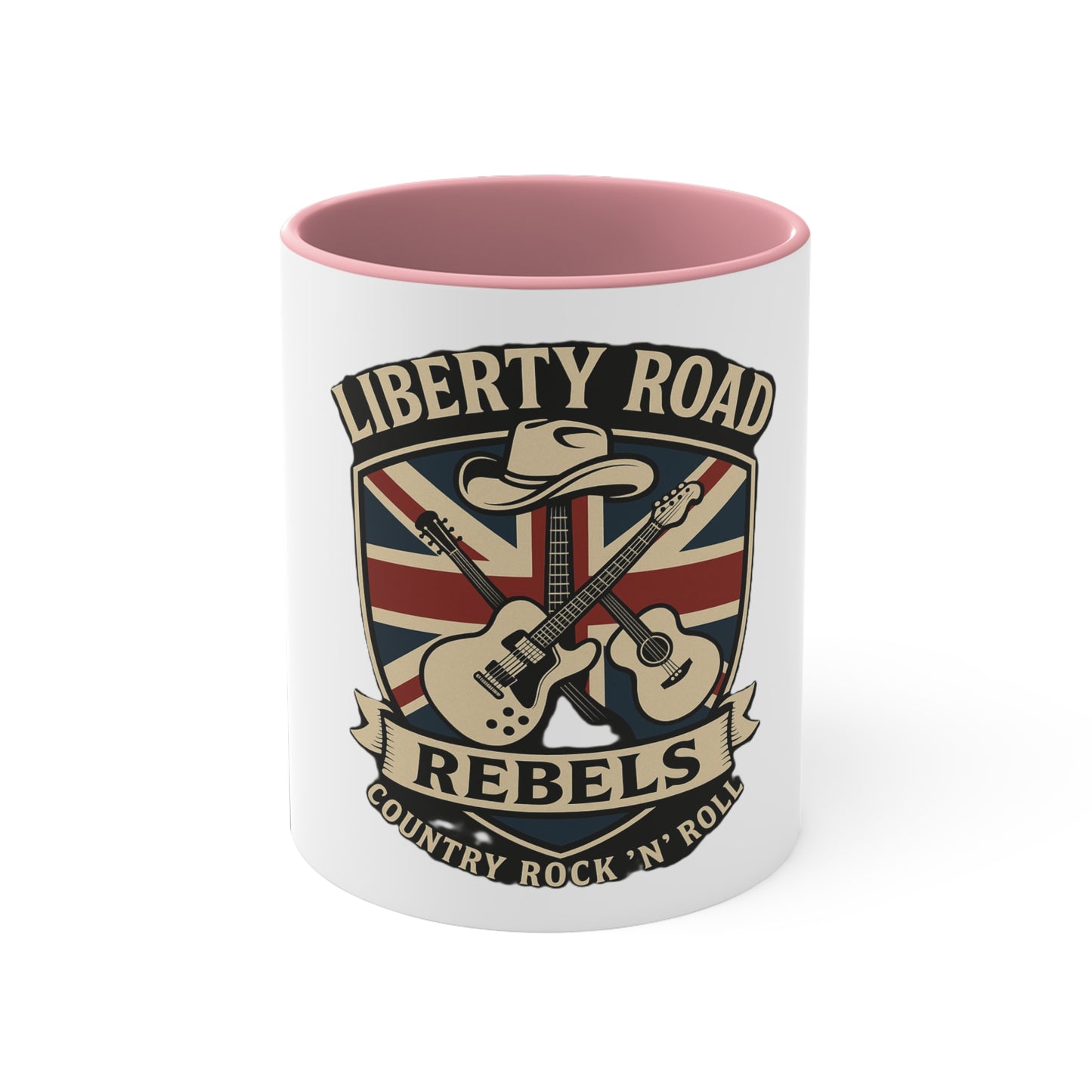 Liberty Road Rebels Britannia Country Rock 'n' Roll Coffee Mug