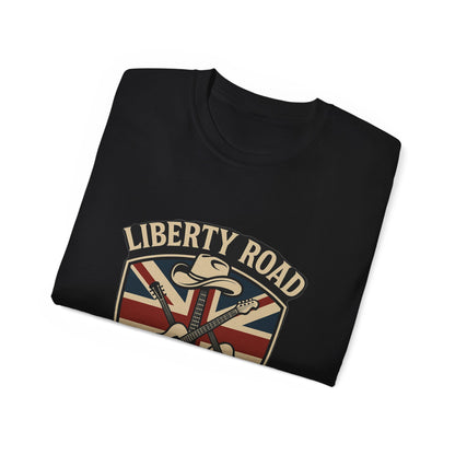 Liberty Road Rebels Britannia Unisex Ultra Cotton Tee T-Shirt