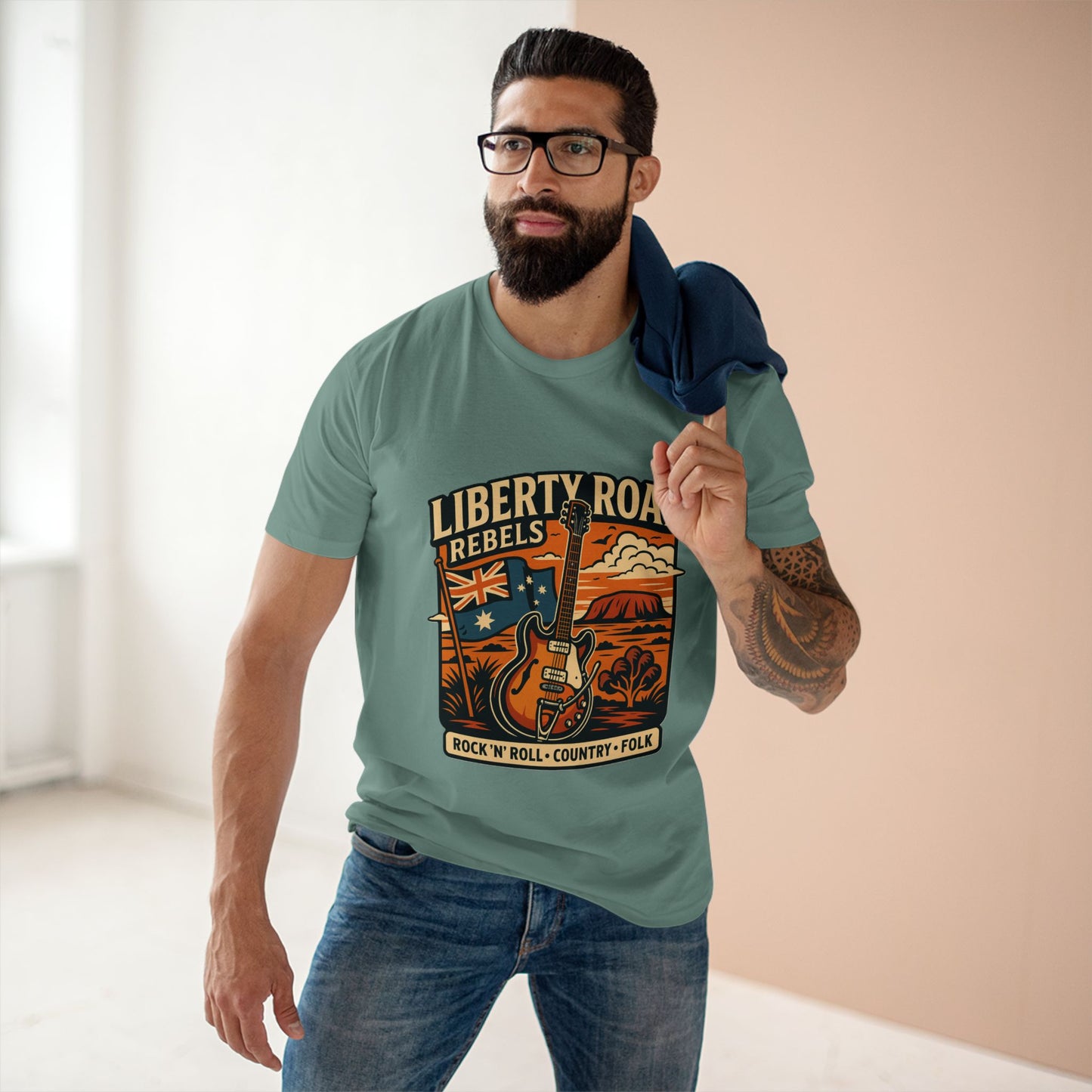 Liberty Road Rebels Vintage Australiana T-Shirt