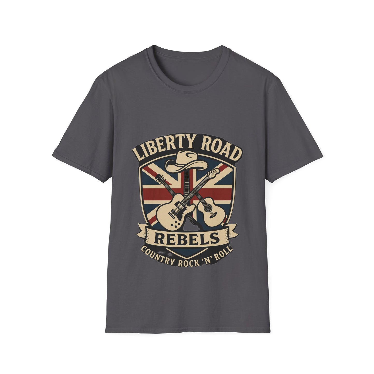 Liberty Road Rebels Britannia T-Shirt  Unisex Softstyle Tee