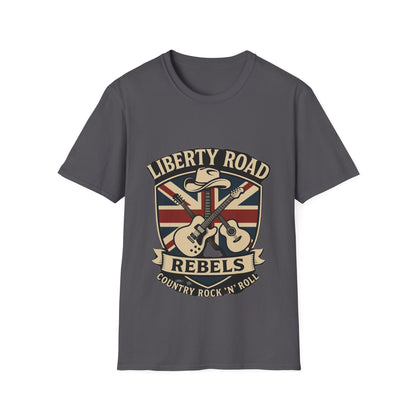 Liberty Road Rebels Britannia T-Shirt  Unisex Softstyle Tee