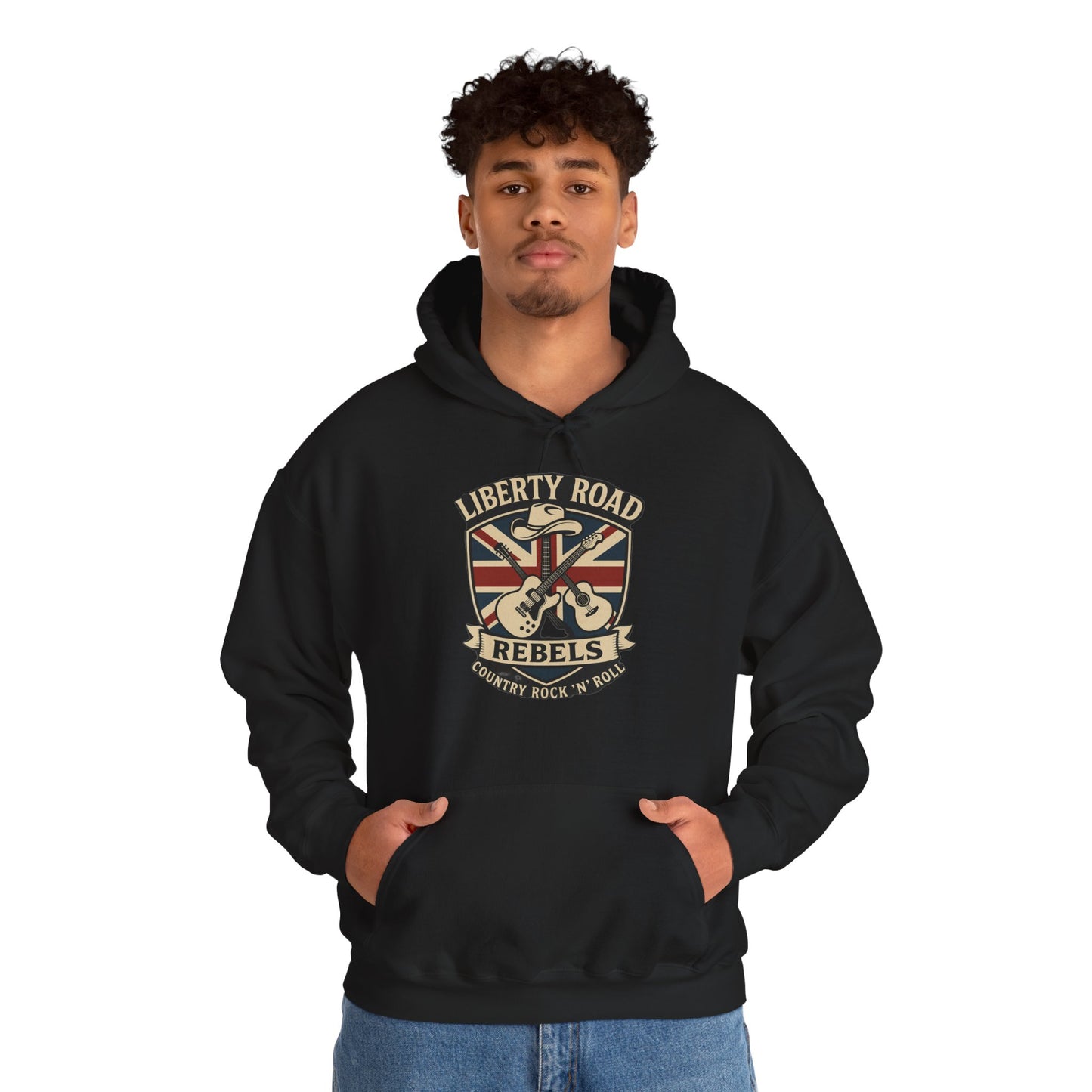 Liberty Road Rebels Britannia Hoodie Unisex Sweatshirt