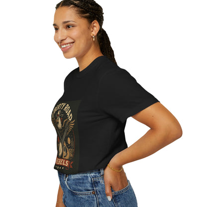 Liberty Road Rebels Vintage Americana Style Tee T-Shirt