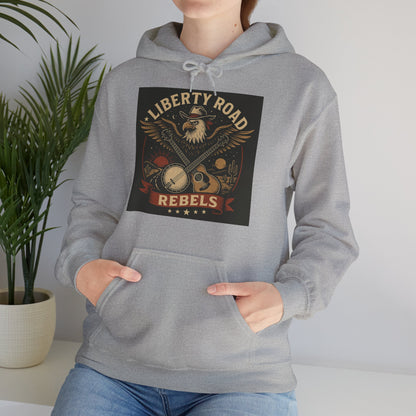Liberty Road Rebels Vintage Americana Style Sweatshirt Unisex Hoodie