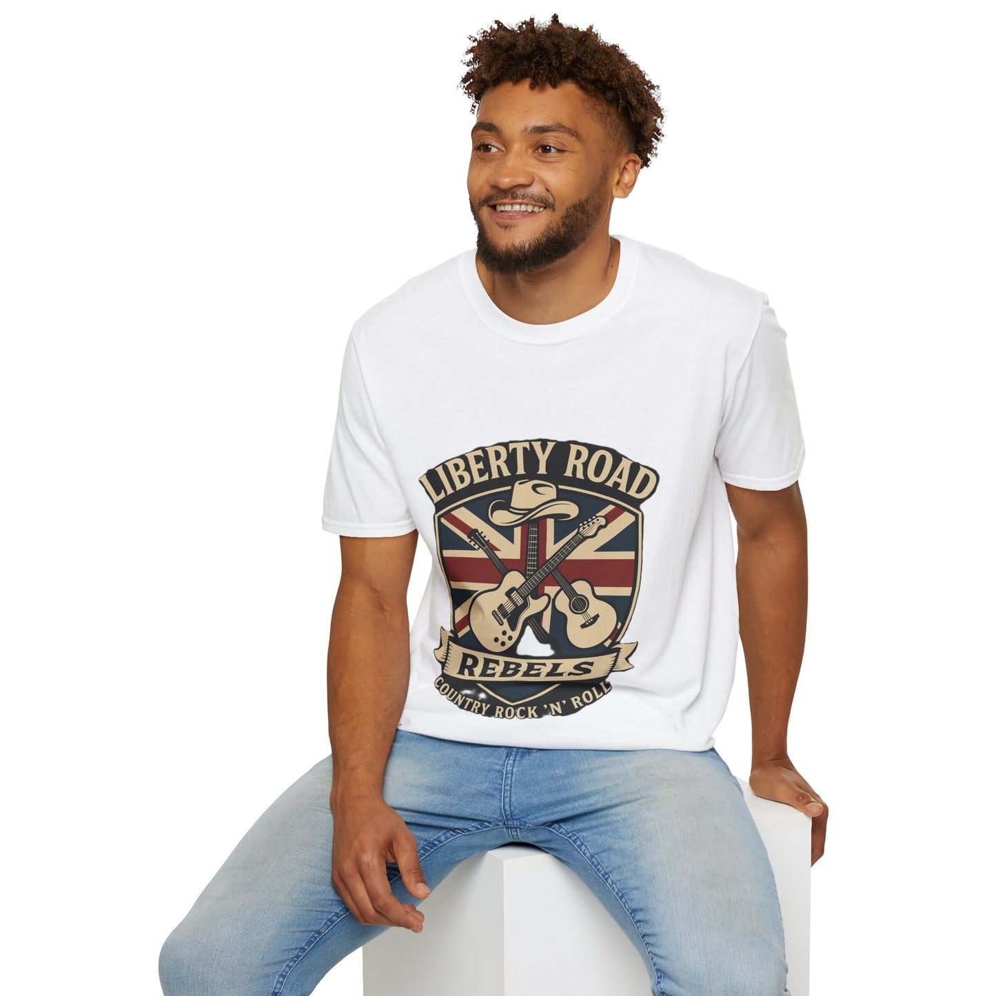Liberty Road Rebels Britannia T-Shirt  Unisex Softstyle Tee