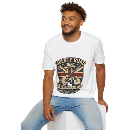 Liberty Road Rebels Britannia T-Shirt  Unisex Softstyle Tee