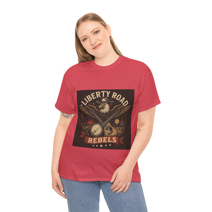 Liberty Road Rebels Vintage Americana Style Tee Unisex T-Shirt