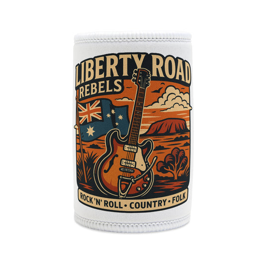 Liberty Road Rebels Australiana Stubby Cooler
