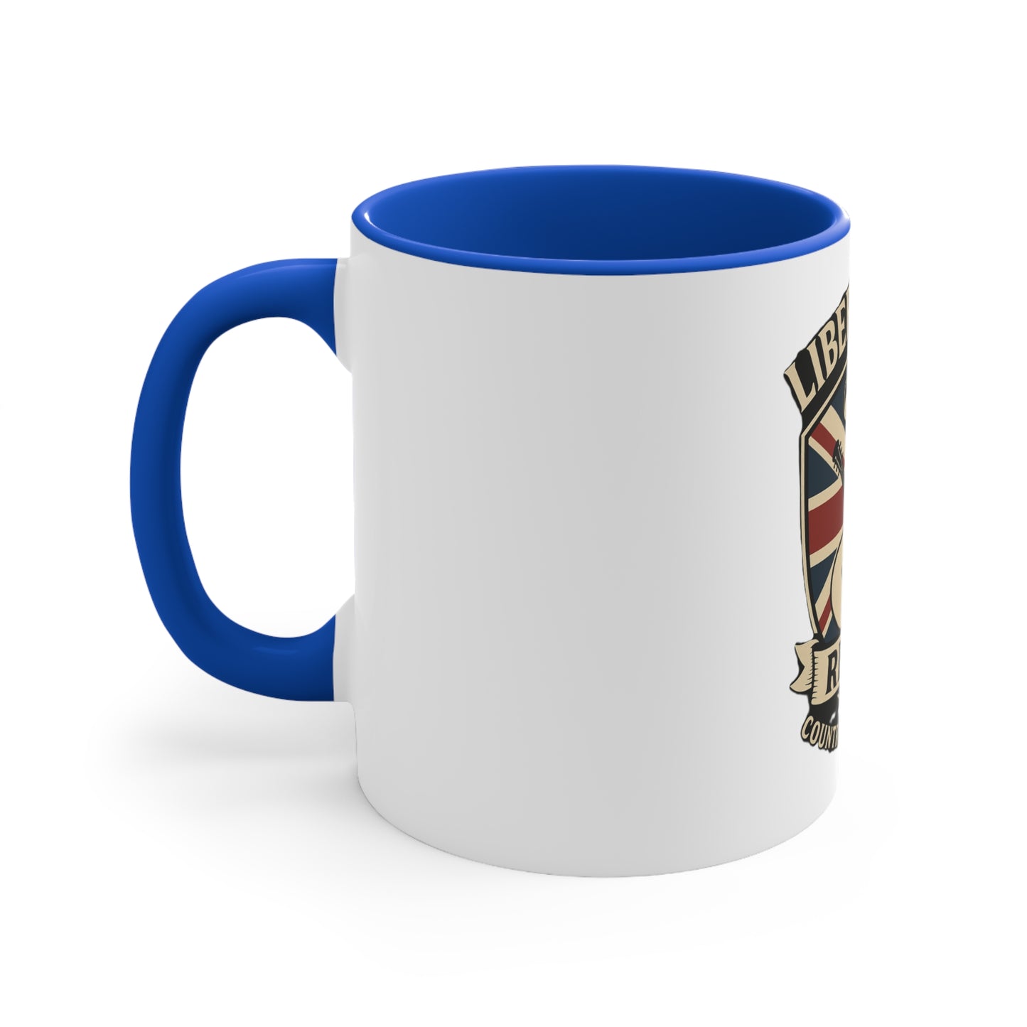 Liberty Road Rebels Britannia Country Rock 'n' Roll Coffee Mug